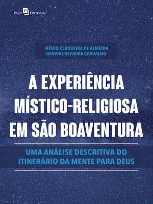 cover image of A experiência místico-religiosa em São Boaventura
